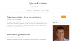 Desktop Screenshot of episode-publishers.nl