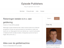 Tablet Screenshot of episode-publishers.nl